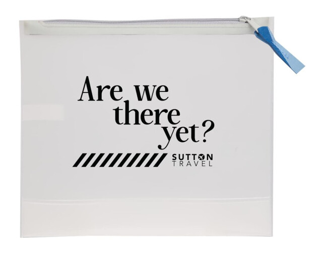 Wander & Roam Clear Travel Pouch