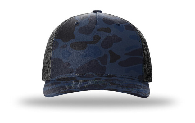 Richardson Printed Five-Panel Trucker