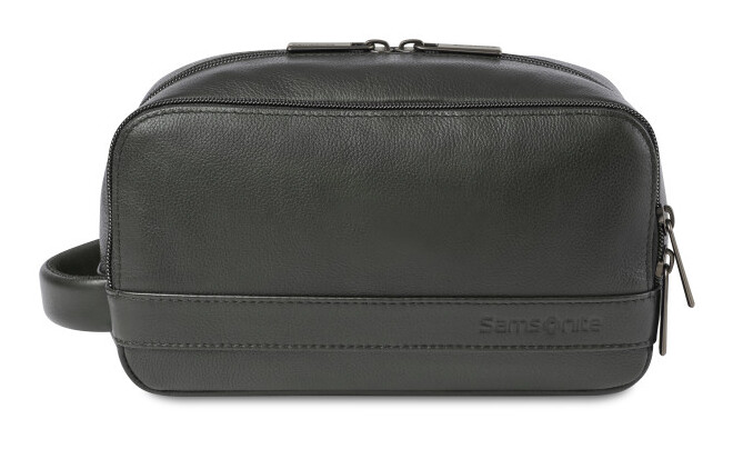 Samsonite Leather Toiletry Bag