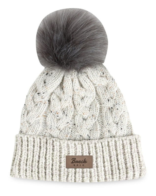 Ahead Speckle Pom Knit Hat