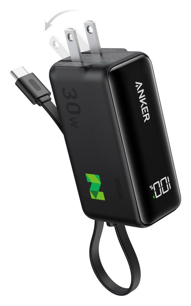 Anker® Power Bank USB-C Charging Block (30W, Fusion