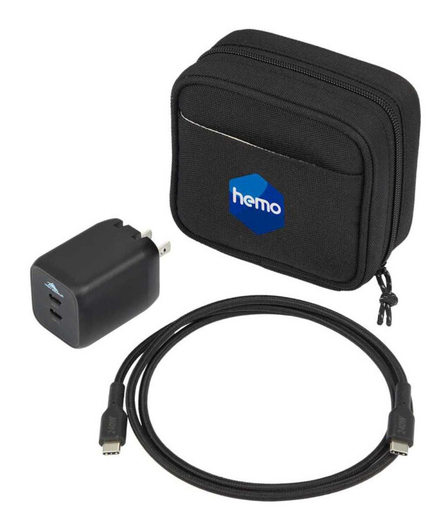 High Sierra 65W USB Wall Charger and Cable Kit