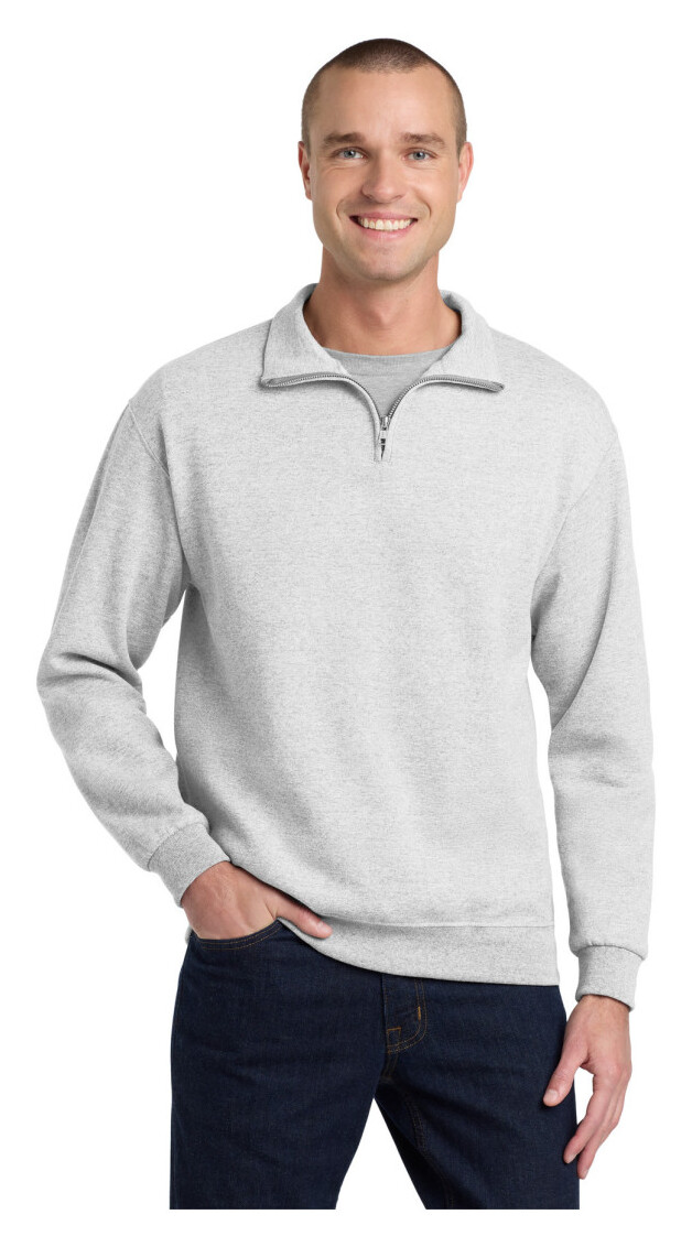 Jerzees - NuBlend 1/4-Zip Cadet Collar Sweatshirt.