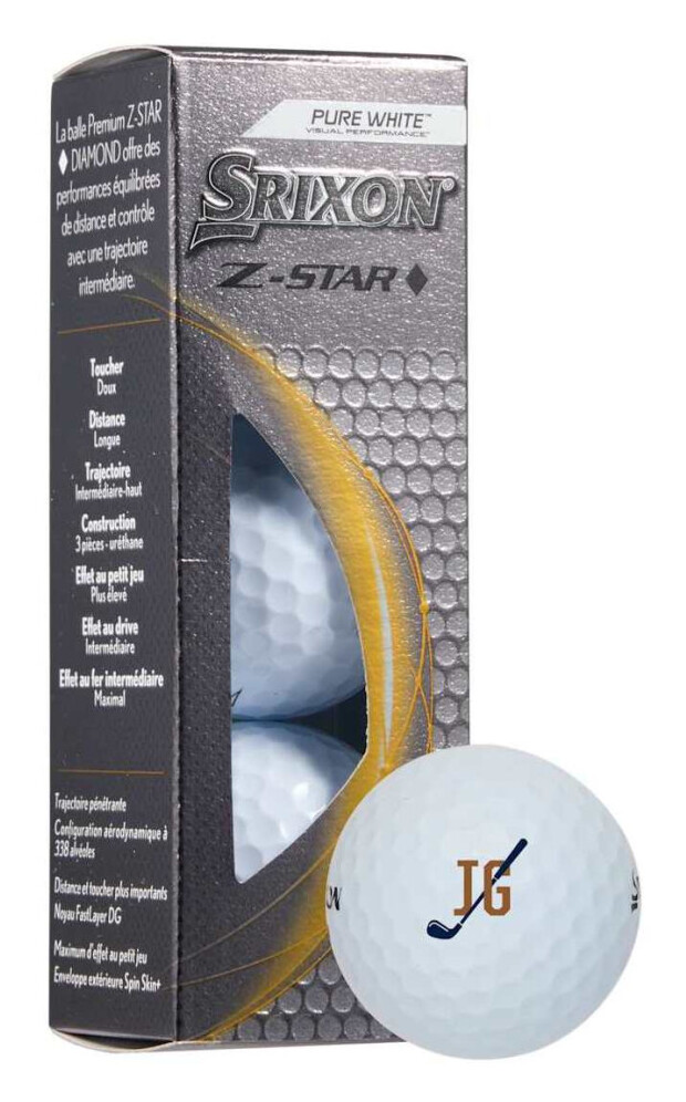 Srixon Z-STAR DIAMOND Golf Balls - 3 Pack