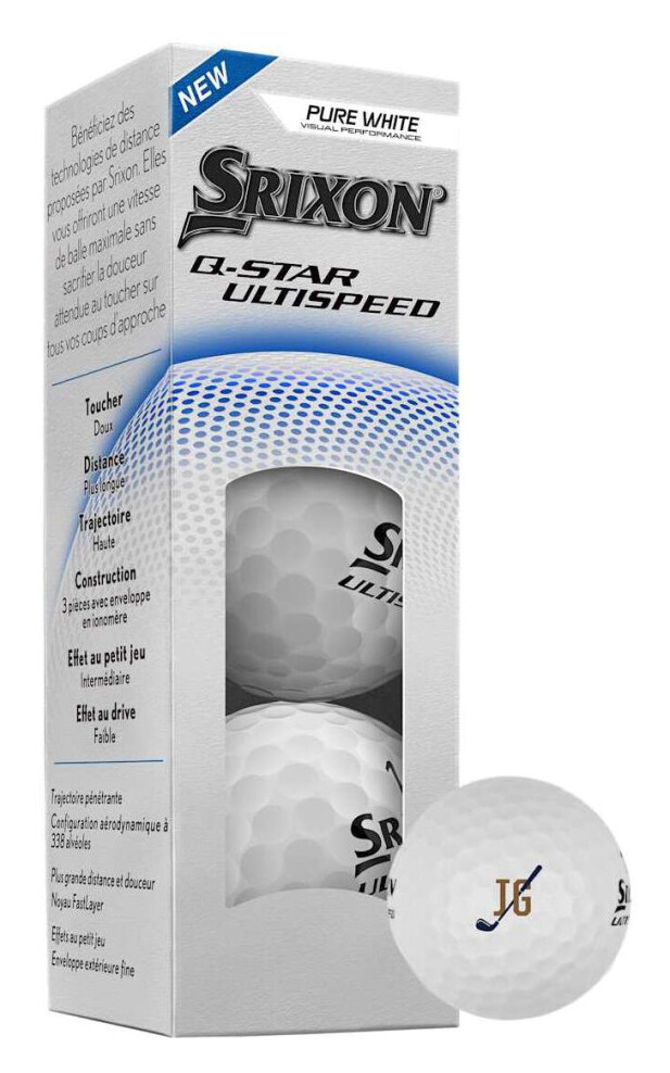 Srixon Q-STAR ULTISPEED Golf Balls - 3 Pack