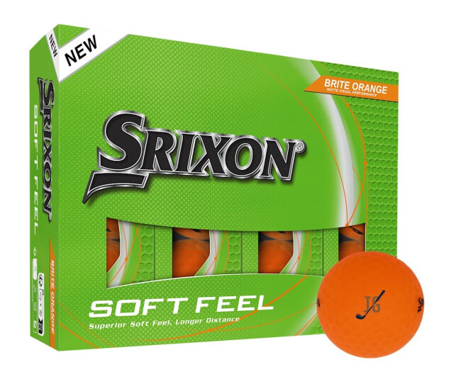 Srixon Soft Feel BRITE Golf Balls - 12 Pack