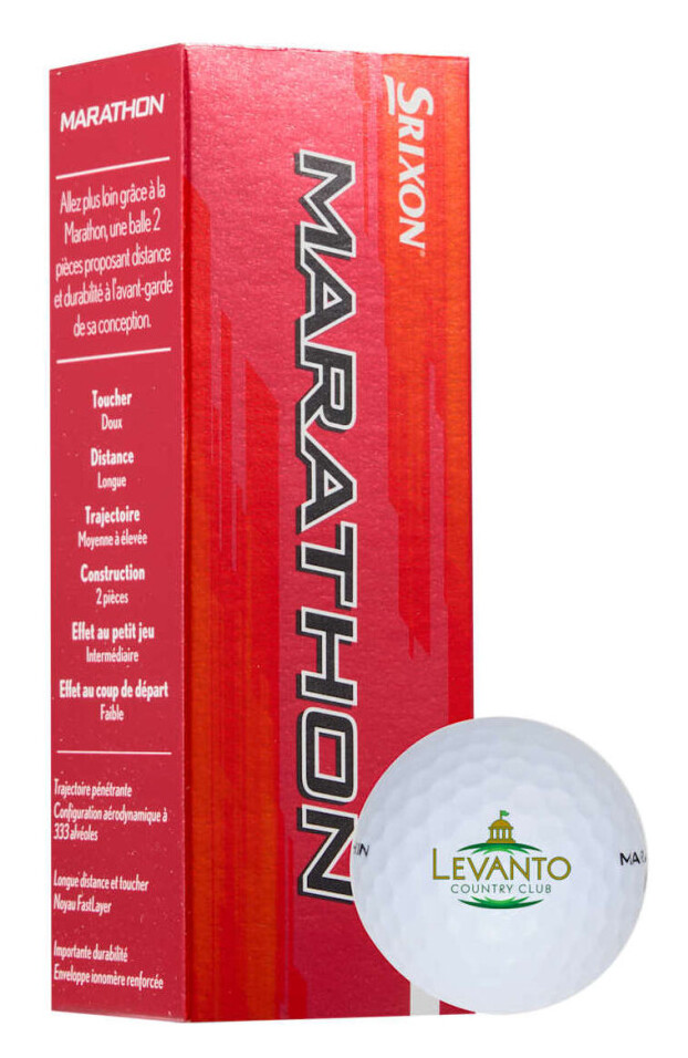 Srixon Marathon Golf Balls - 3 Pack