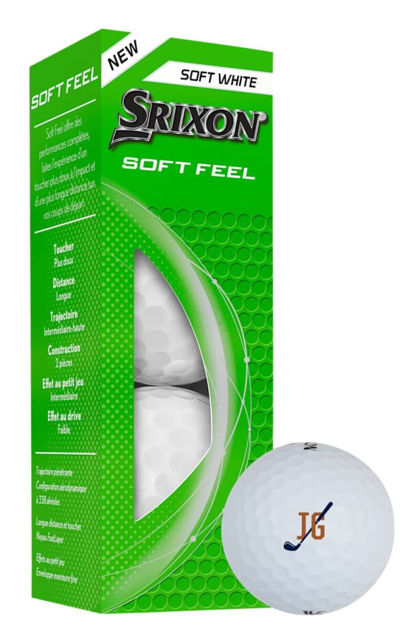 Srixon Soft Feel Golf Balls - 3 Pack