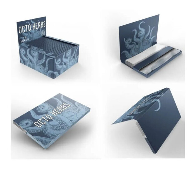 1 1/4 Rolling Papers with Tips – Customize Entire Booklet