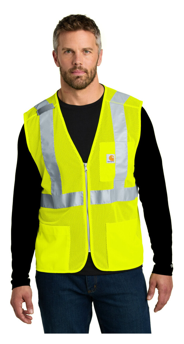 Carhartt ANSI Class 2 Mesh Zip-Front Vest