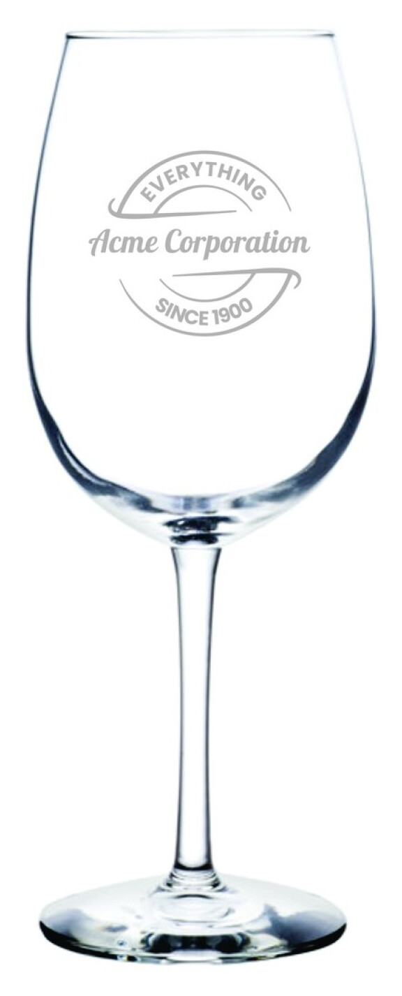 Lasered Libbey 7534 Vina 19.75 oz. Wine Glass