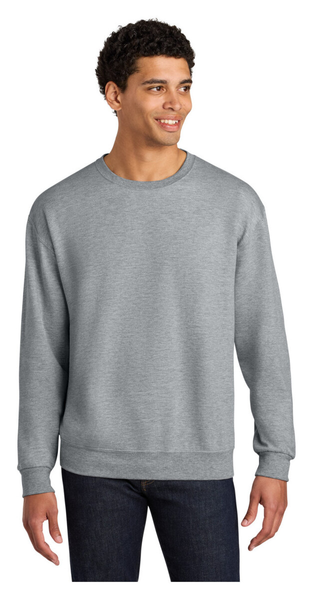 Jerzees Ultimate Unisex CVC Ring Spun Crewneck Sweatshirt