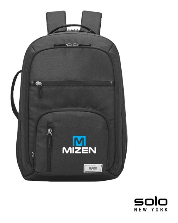 Solo New York Grand Travel TSA Backpack