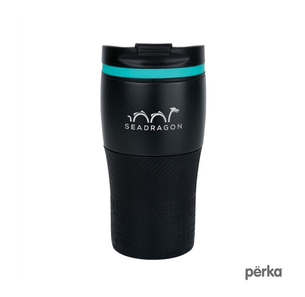 Perka® Cortado 12 oz. Double Wall Recycled Stainless Steel Coffee Tumbler