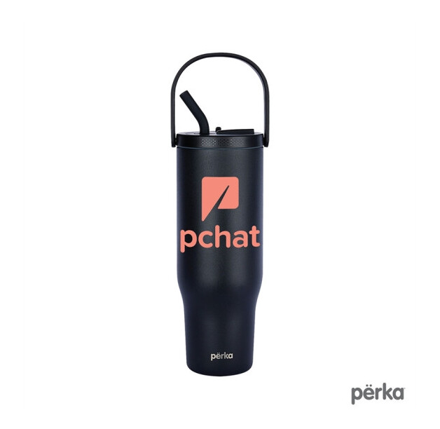 Perka® Reginald 30oz. Recycled Vacuum Insulated Travel Tumbler