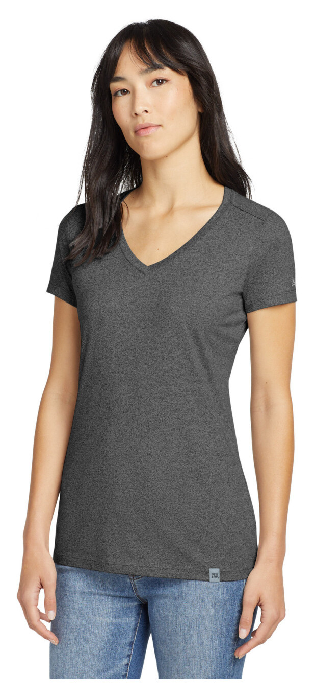 New Era Women's Heritage Blend V-Neck Tee.