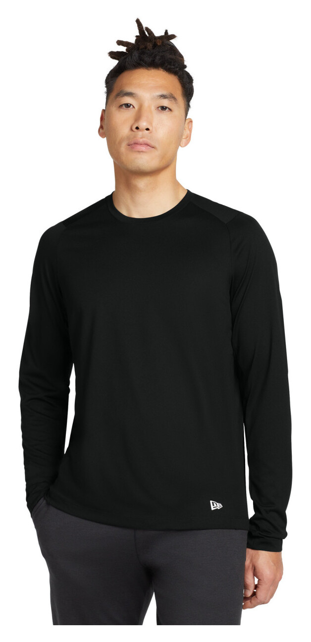 New Era Series Performance Long Sleeve Crew Tee.