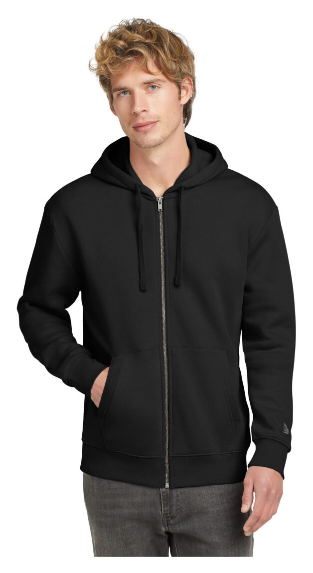New Era Heritage Fleece Full-Zip Hoodie