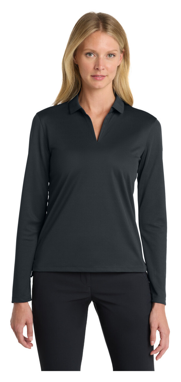 Nike Women's Dri-FIT Micro Pique 2.0 Long Sleeve Polo