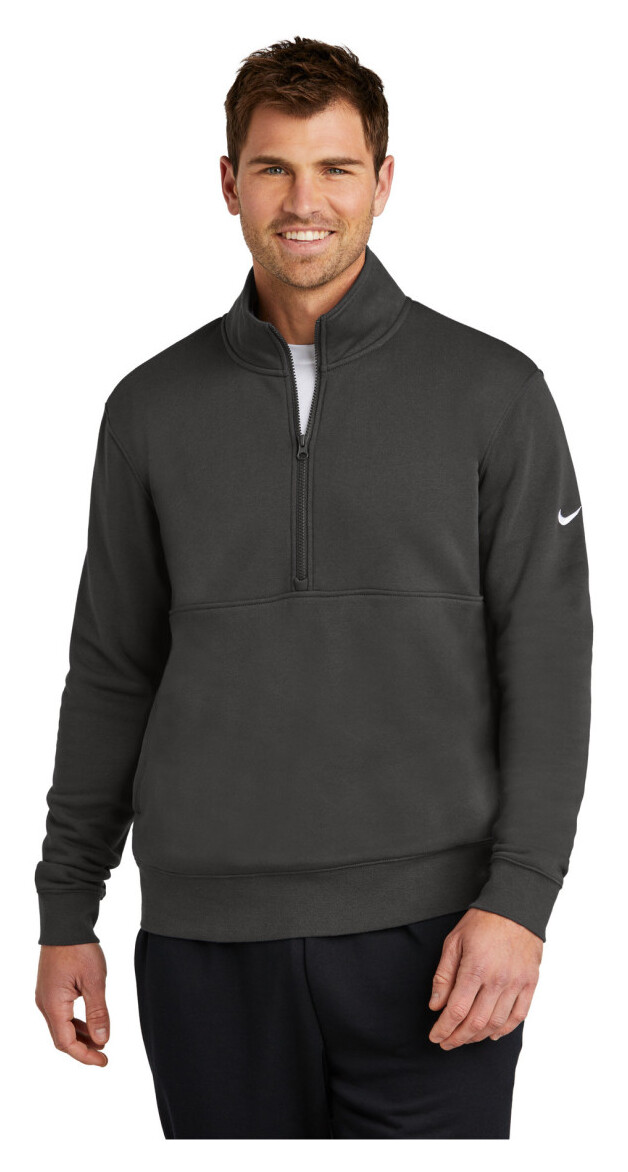 Nike Club Fleece Sleeve Swoosh 1/2-Zip