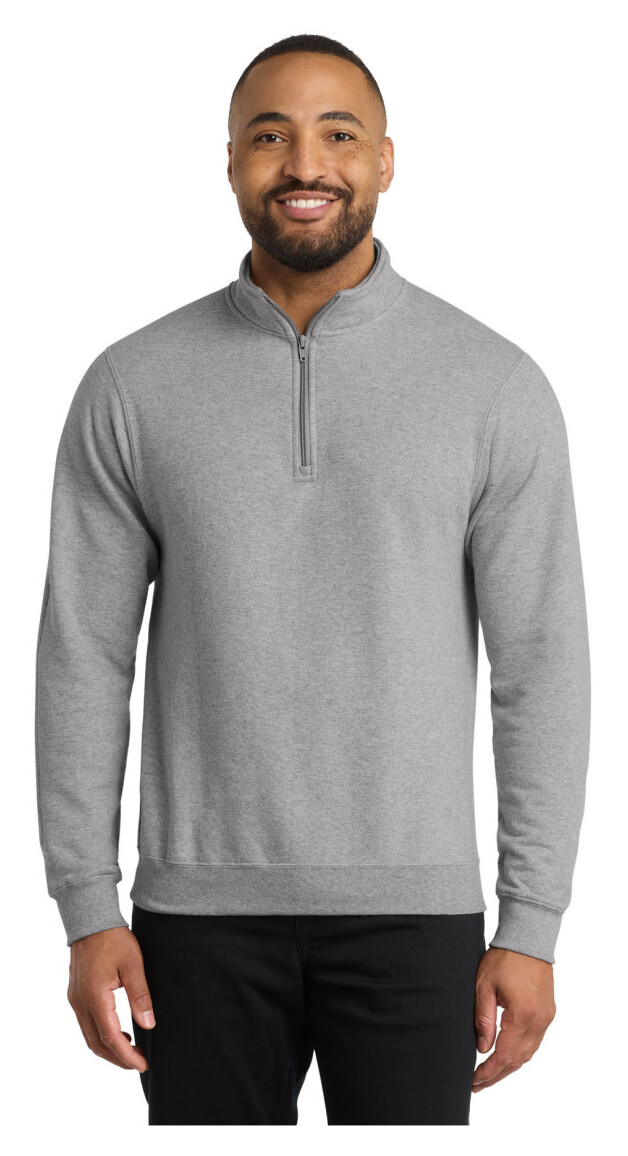 Port & Co Core Fleece 1/4-Zip Pullover Sweatshirt