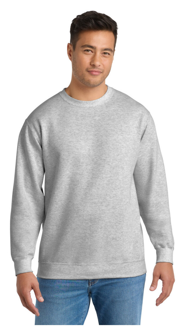Port & Co Essential Fleece Crewneck Sweatshirt.