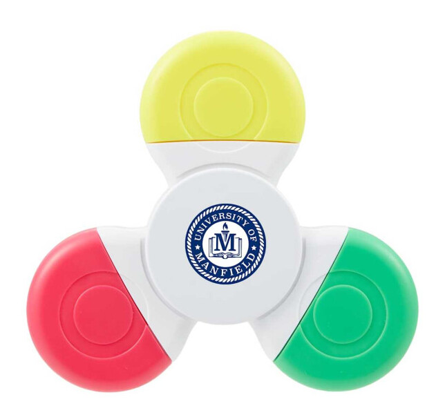 Multi-Ink Spinner Highlighter