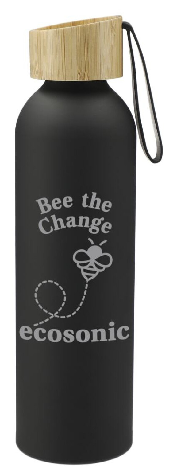 Ryze Aluminum Bottle 22 oz w/ FSC® 100% Bamboo Lid