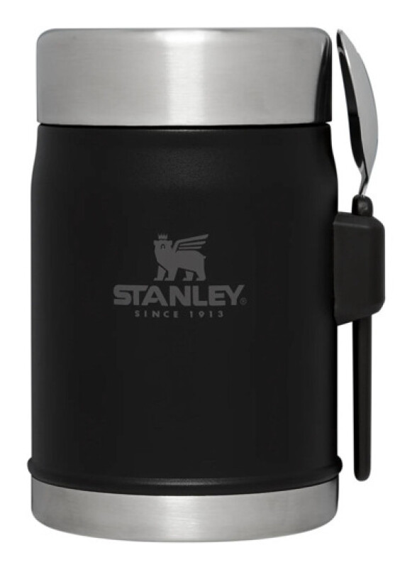 Stanley® 14 oz Stainless Steel Insulated Food Jar with Spork