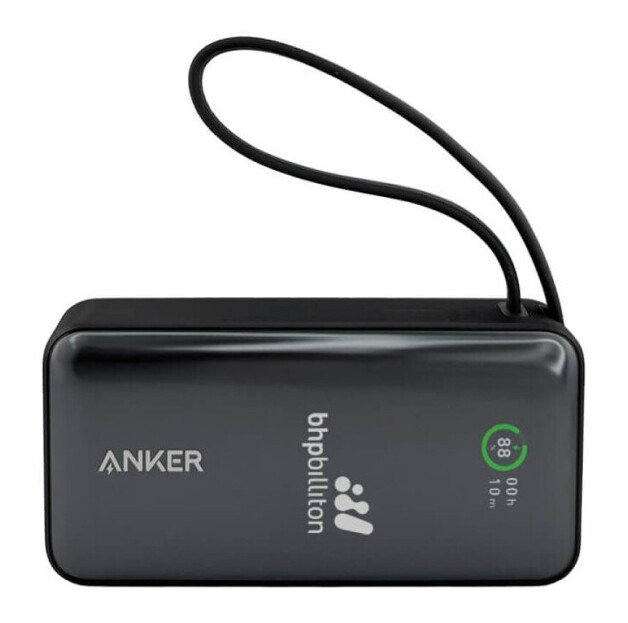 Anker Power Bank (30W, Built-In USB-C Cable)
