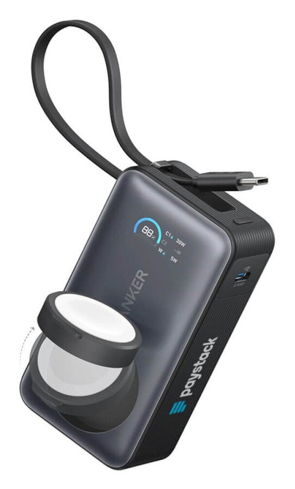 Anker MagGo Power Bank (10K, 35W, For Apple Watch)